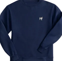 Big Dogs French Terry Fleece Embroidered Crew