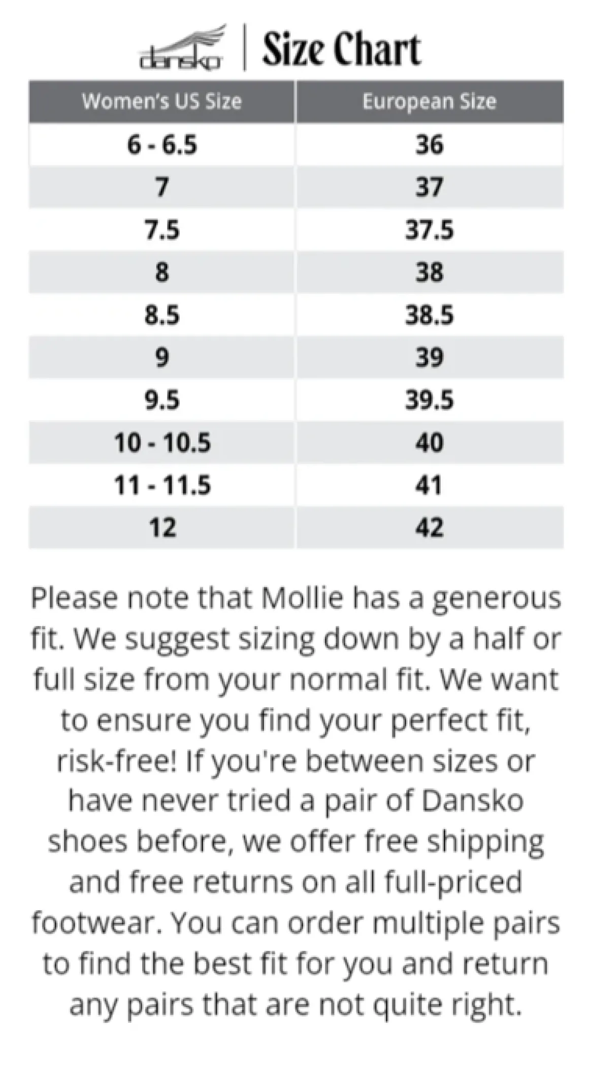 Dansko Mollie